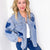 POL Love Knot Oversized Heart Button Up Denim Jacket - Boujee Boutique 