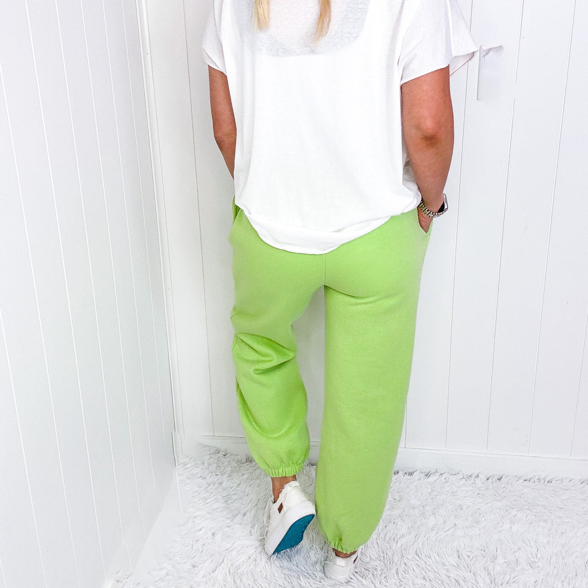 Lounging Queens Pull On Jogger Pants with Pockets in 4 Colors - Boujee Boutique 