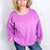 Easel Dreamy Fade Ombre Oil Washed Pullover in 3 Colors - Boujee Boutique 