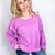 Easel Dreamy Fade Ombre Oil Washed Pullover in 3 Colors - Boujee Boutique 