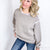 Easel Dreamy Fade Ombre Oil Washed Pullover in 3 Colors - Boujee Boutique 