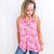 Dear Scarlett Lizzy Tank Top in a Neon Ditzy Floral - Boujee Boutique 