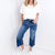 Judy Blue Sunshine High Waist Wide Leg Crop Jeans - Boujee Boutique 