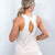 Pol Lace Embroidered Keyhole Open Back Tank Top in 4 colors - Boujee Boutique 