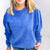 Oversized Luxe Soft Corded Crewneck Pullover in 10 Colors - Boujee Boutique 