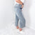 Judy Blue City Stroll Tummy Control Raw Hem Vintage Wash Wide Leg Jeans - Boujee Boutique 