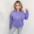 Periwinkle Bling Star Studded Sweatshirt - Boujee Boutique 