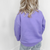 Periwinkle Bling Star Studded Sweatshirt - Boujee Boutique 