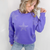 Periwinkle Bling Star Studded Sweatshirt - Boujee Boutique 