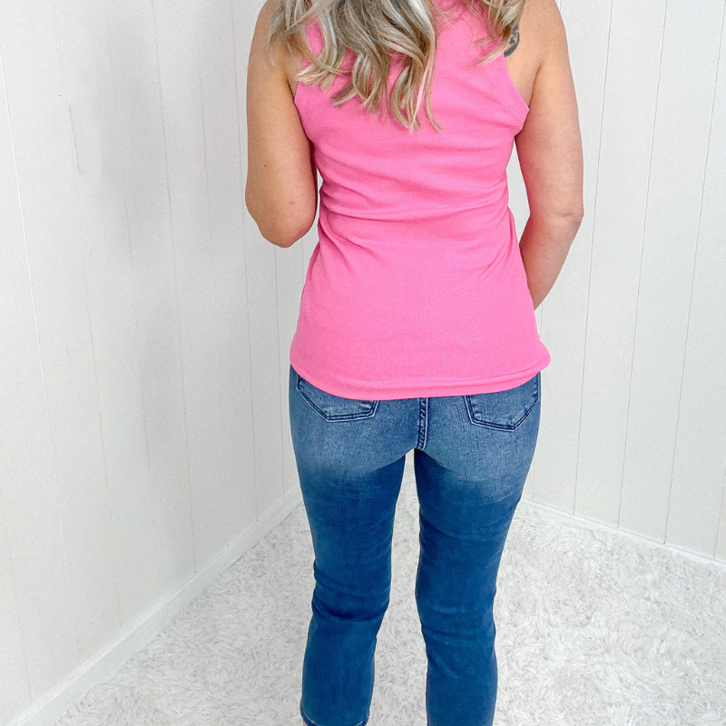 Emily High Rise Cool Denim Pull On Capri Jeans - JUDY BLUE – Junk
