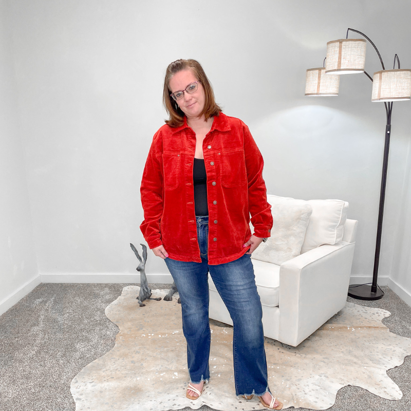 Rust cord jacket hotsell